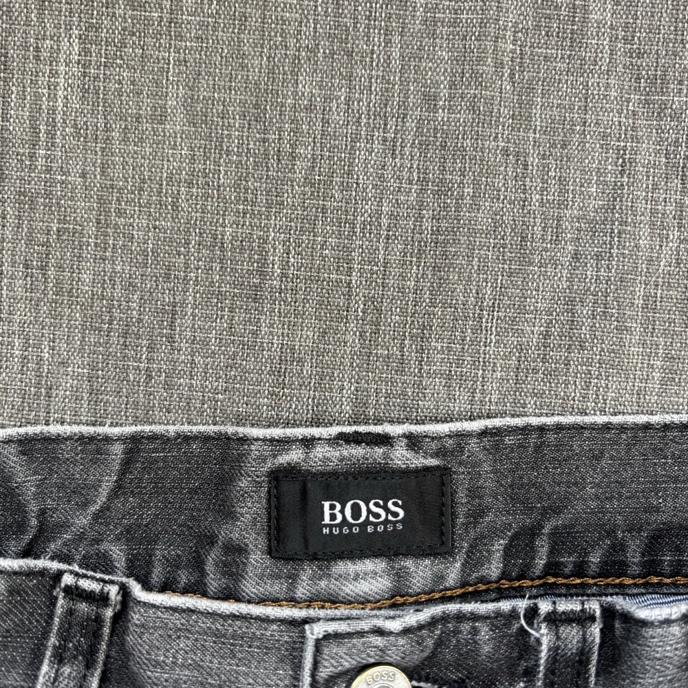 Distressed Black Hugo Boss Jeans - 33x36 - Picture 3 of 8